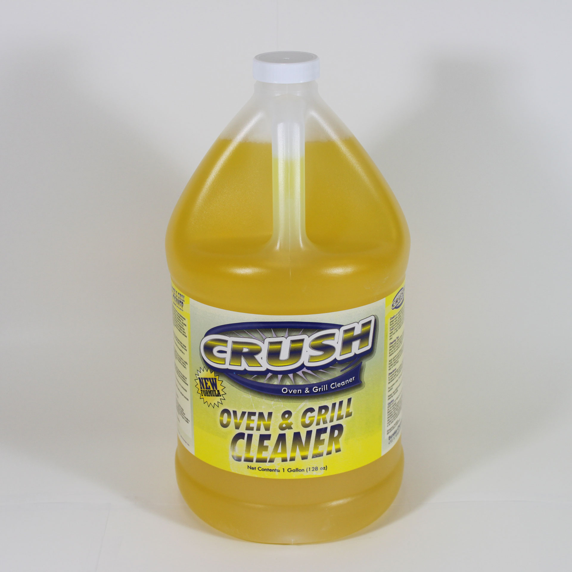Bottle of Crush oven and grill cleaner.